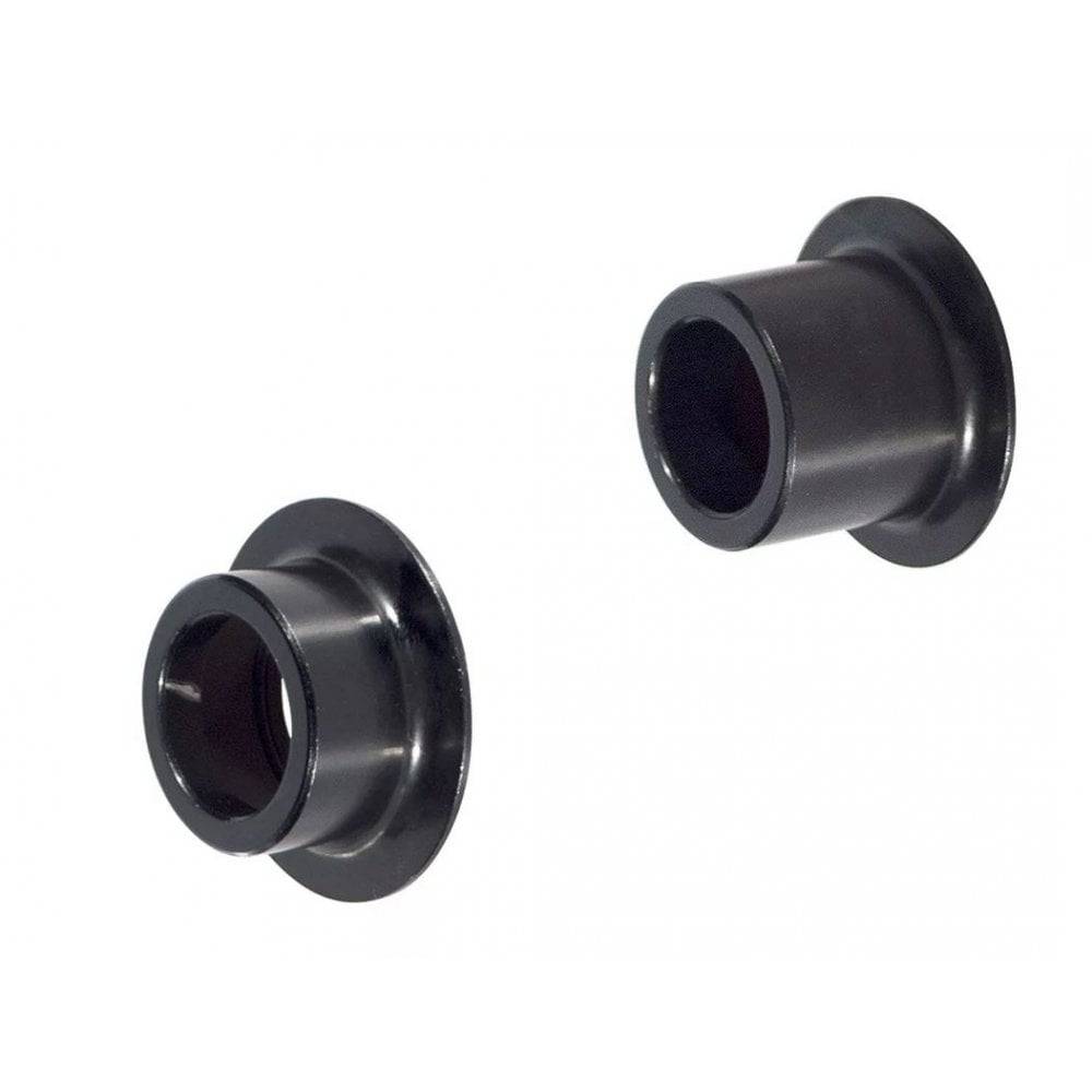 Bontrager Race Lite 15mm axle end cap kit for 100/110mm OLD bicycle hubs, front and rear, bike component parts.