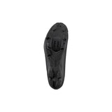 Shimano XC3 women's MTB cycling shoes with SPD cleats, black and white off-road performance shoe for mountain biking.