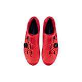 Shimano RC3 RC300 SPD-SL road cycling shoes with BOA L6 dial closure, featuring sleek black design and breathable upper material.