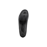 Shimano RC3 RC300 SPD-SL road cycling shoes with BOA L6 dial closure, black with sleek design and secure fit.