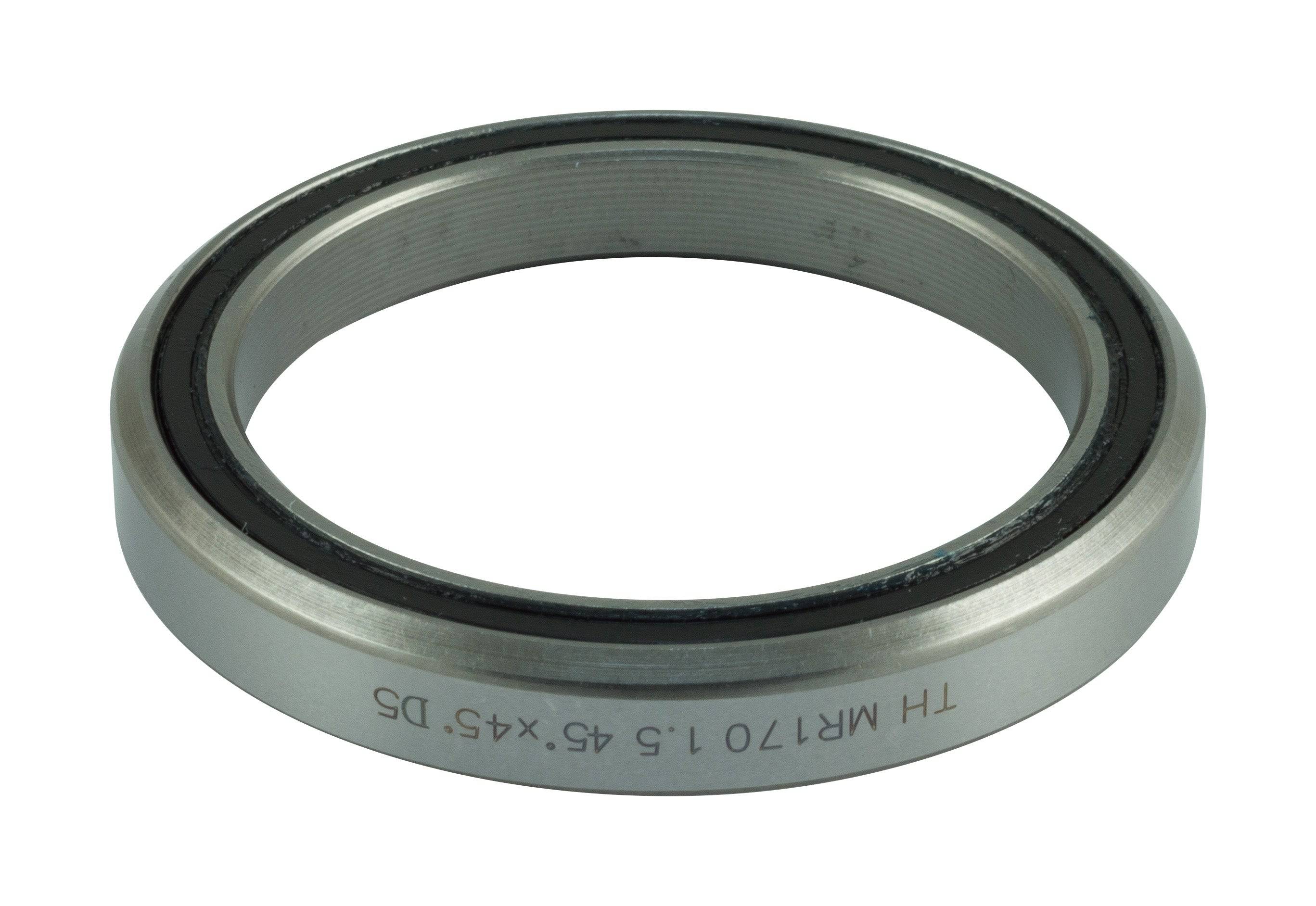 FSA Headset Bearing ACB TH-070E for 1.1/2 inch bike steering, 52mm, with 45°x45° angles for smooth control.