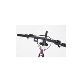 Ridgeback Arcus 1 open frame women’s e-hybrid bike with Shimano Acera gears and disc brakes, shown from side view.