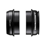 Campagnolo IC19-UT73 Ultra-Torque Press Fit 73x42 bottom bracket cups for bike components on white background