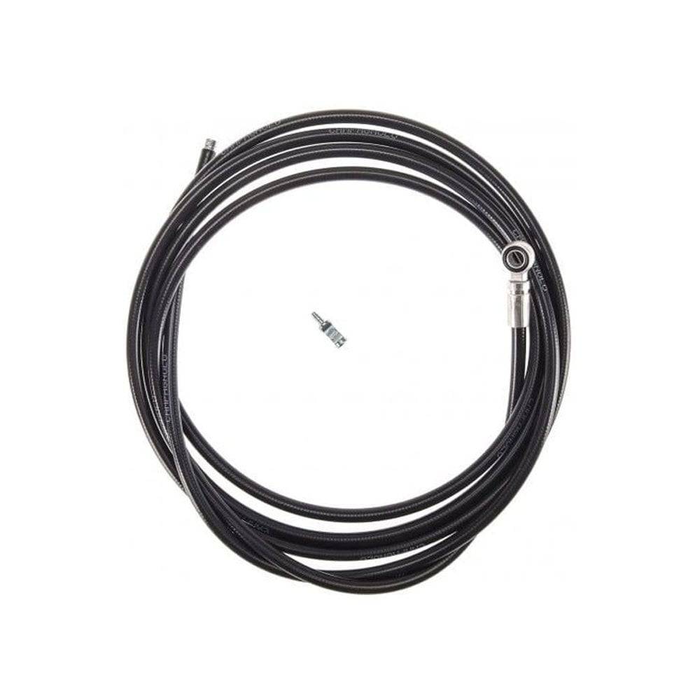 Campagnolo 2M disc brake hose for bicycle components, showing the flexible rubber hose with fittings.