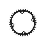Campagnolo 36T 11-speed chainring with screws for Super Record, Record, Chorus 2015+ bike components, silver finish.