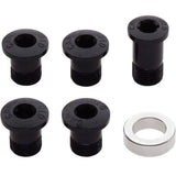 Campagnolo 11X threaded crank ring bolt set, bike components and spares with metal bolts and washers for cycling maintenance.