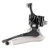 Campagnolo Chorus 12X front derailleur for road bikes, featuring wide tire compatibility and durable component design.