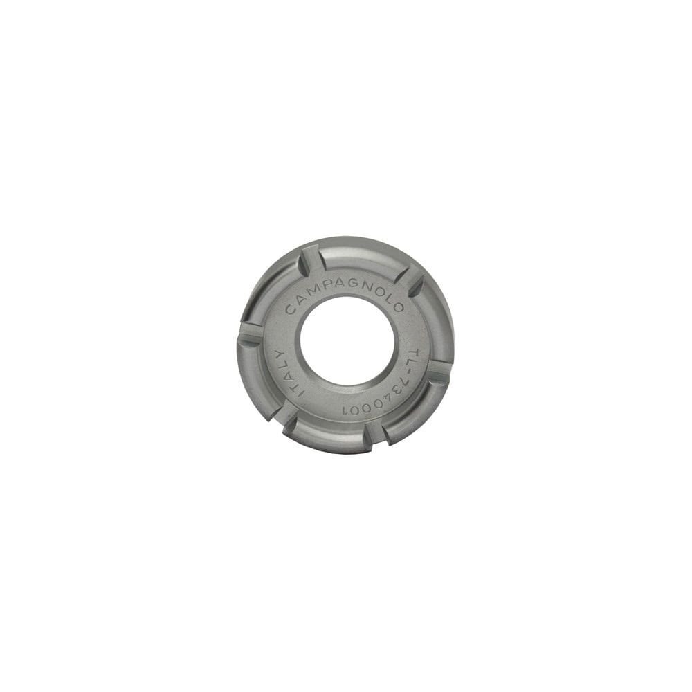 Campagnolo spoke key tool for bike wheel adjustment and truing, designed for precise workshop bike maintenance.
