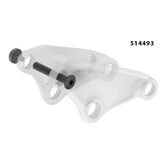 Trek black rear shock pin-to-trunnion hardware kit with 16mm head, for full Stache lower mount suspension accessories.