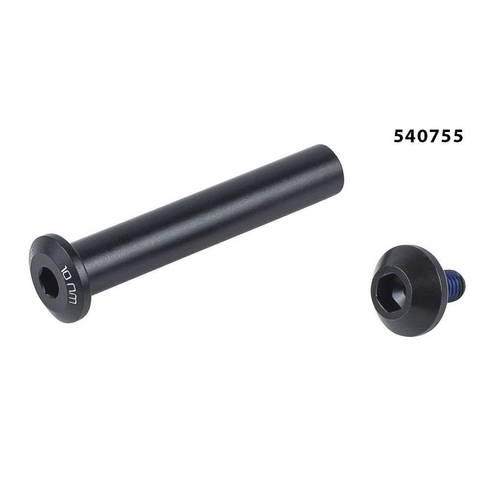 Trek rear shock pin-to-trunnion 16mm head hardware kit in black for Full Stache lower mount, accessory bike component
