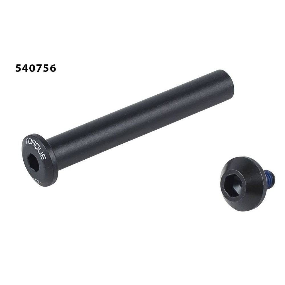 Trek black rear shock pin-to-trunnion 16mm head hardware kit for Full Stache lower mount, accessory for mountain bikes.