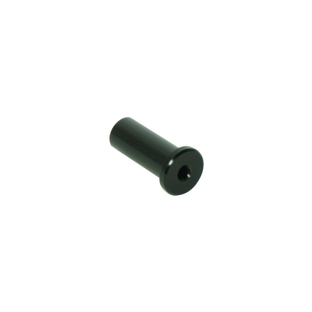 Trek black alloy M12 x 1.25 x 81.25 suspension bolt for bike components, close-up view of the spares and accessories.