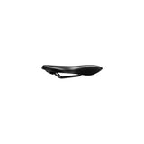 Brooks C67 Cambium black steel touring bike saddle with 205mm length, durable and comfortable for cycling components.