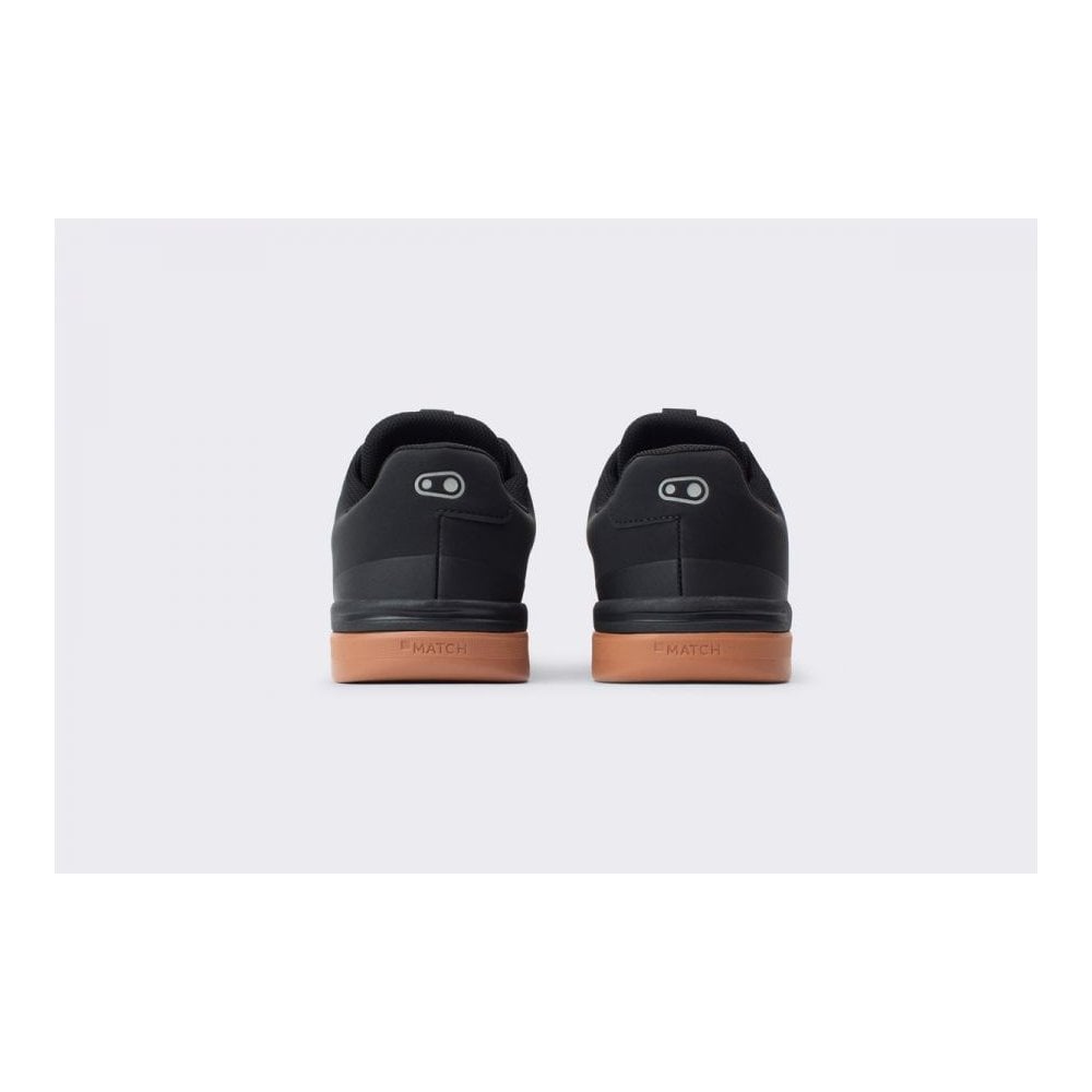 Crank Brothers Mallet BOA MTB shoes with Match Box sole for mountain biking, showing black and gray cycling shoes with Boa dial closure.