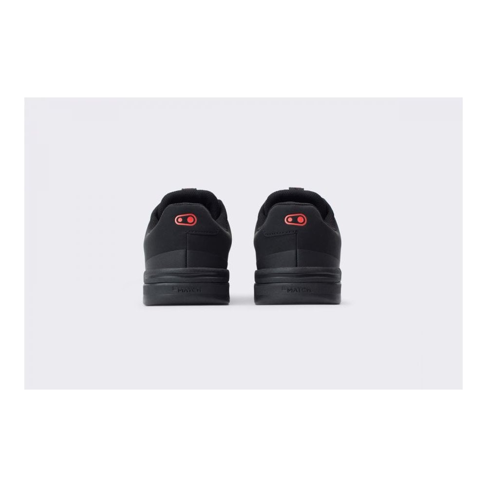 Crank Brothers Mallet BOA MTB shoes with Match Box sole for mountain biking, featuring black and gray design and Boa dial closure.