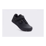 Crank Brothers Mallet BOA MTB shoes with Match Box sole, black mountain biking shoes featuring secure BOA closure system and rugged design.