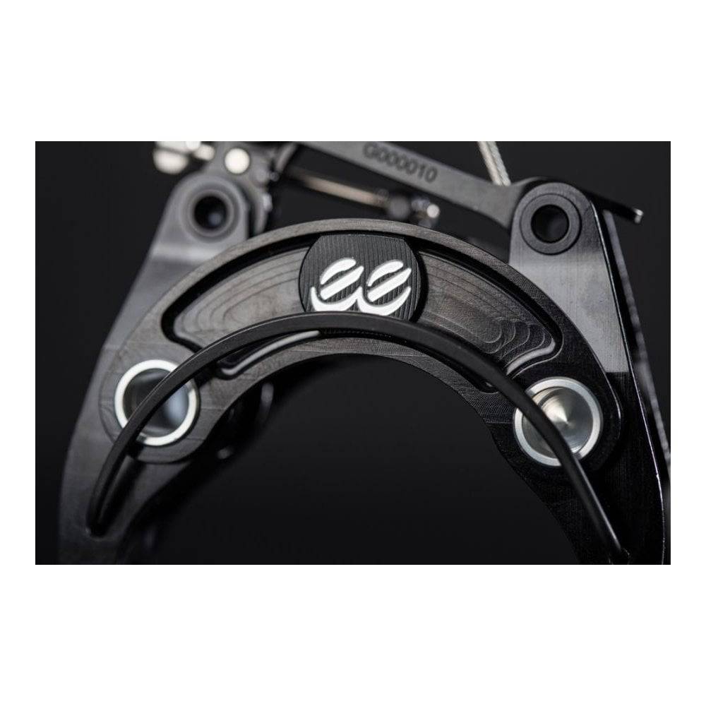 Cane Creek eeBrake road bike brake components showcasing the sleek metal brake calipers and high-precision design.