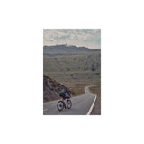 Brooks Scape waterproof handlebar pouch in mud green, bike storage bag mounted on a bicycle handlebar for accessories.