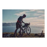 Brooks Scape waterproof top tube bag in mud green with reflective details for bike accessories, compact and durable.