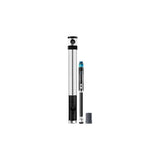 Crank Brothers Klic HV hand pump with hidden hose for high volume bike tires, compact bike pump accessory.