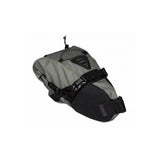 Topeak BackLoader bikepacking seat bag with water-resistant material and quick-release mounting system for secure storage