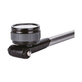Topeak Pocket Shock DXG hand pump with pressure gauge for suspension forks and shocks, compact bike pump accessory.