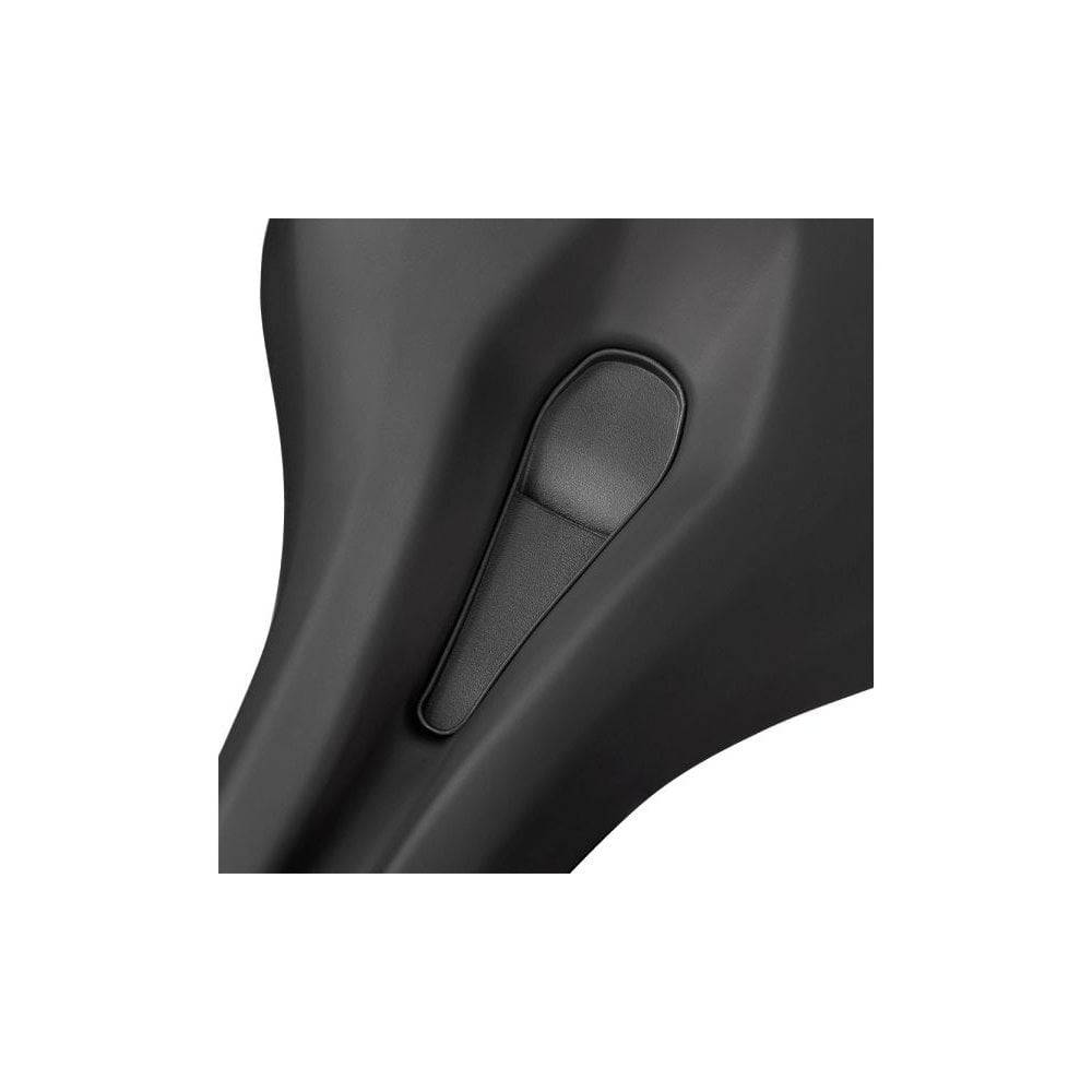 Fizik Terra Aidon X3 E-MTB saddle with ergonomic cut-out and Mobius rail system, designed for mountain bike comfort and support