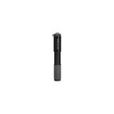 Topeak Race Rocket MT hand pump for mountain bike tires, showing compact design and pressure gauge for up to 90psi.