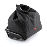 Benno Bikes utility front tray bag attached to a bike, durable pannier for convenient front storage accessory.
