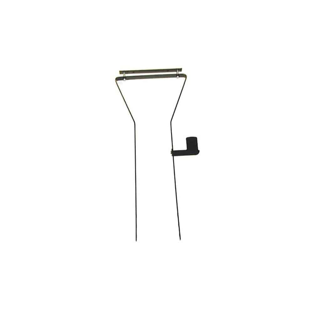 Adie metal basket support with lamp bracket for bike panniers and bags, durable bike accessories for secure mounting.