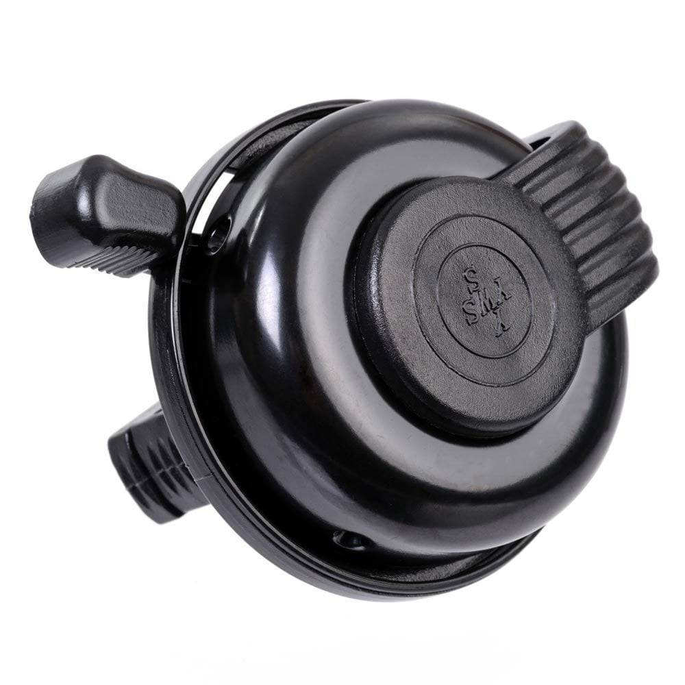 ID Horns & Bells Standard Steel Dome horn with left-hand thumb lever mechanism, designed as a versatile accessory for musical instruments.