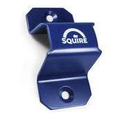 Squire Wall Anchor 500 heavy-duty bike and vehicle security anchor with powder coat finish, mounted on a wall for outdoor use