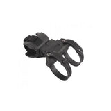 Squire Snaplock bracket for D-locks, a durable security accessory with easy installation, shown attached to a bicycle frame.