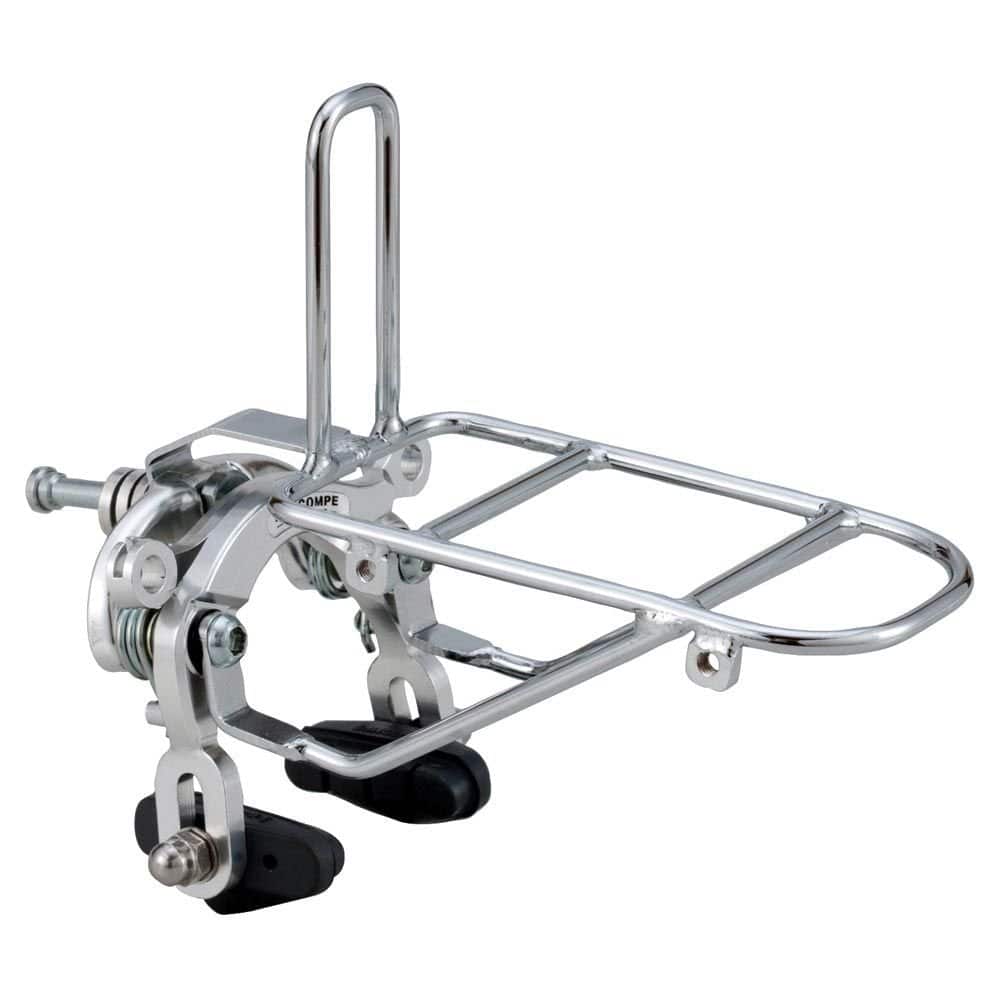 Dia-Compe front rack accessory with light brackets for GC610 and DC750 brake mounts on a bicycle.