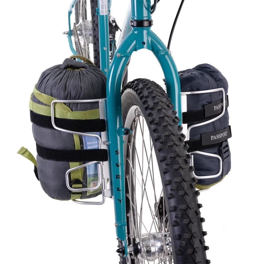 Passport Lug-Kage Rack accessory with adjustable straps for secure luggage and gear organization.