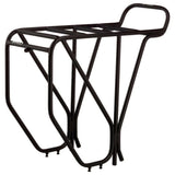 Surly rear bike rack for 26-inch or 700c frames, adjustable touring rack for bike accessories and cargo.