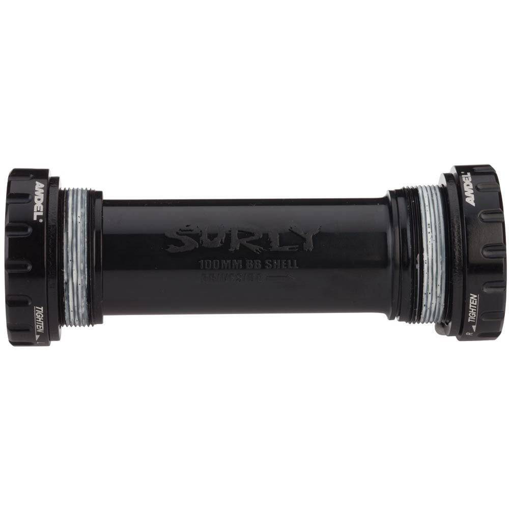 Surly O.D bottom bracket set for bikes, compatible with 73mm, 100mm, Moonlander and ICT frames, bike component.