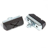 Fibrax SH292 brake pads pair for Weinmann and Raleigh 36mm X pattern calipers, bicycle brake component for stopping power.