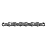 SunRace CNM94 bike chain for smooth, precise gear shifting on bike components, showing the durable metal links and branding.