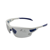 BZ Optics Pho Blue Mirror sunglasses featuring lightweight frame, adjustable fit, unisex design, and reflective blue mirror lenses.