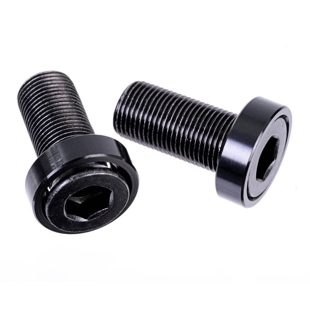 Gusset Components Hunter Woodstock M12 threaded crank bolts for bicycle cranksets and accessories.