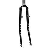 Surly Cross-Check bike fork with 700c x 45mm tire compatibility, rack and fender mounts, bike component for versatile riding.