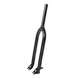Gusset Components DJ26 26-inch forks with I.S. disc mounts for DJ bikes, showcasing the fork structure and disc brake compatibility.