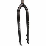 Surly Krampus 29er rigid MTB fork with 1-1/8" threadless steer tube and disc brake guides, bike component for off-road riding.