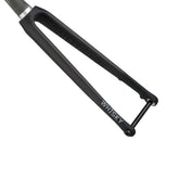 Whisky Parts Co No7 road bike fork with tapered steerer tube and 12mm thru-axle, component for bicycle suspension and steering.