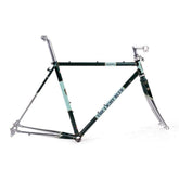 Light Blue St John Road frameset for classic and touring cycling with 700x29c tire compatibility, featuring a lightweight steel design.
