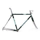 Light Blue St John Road frameset for classic and touring cycling with 700x29c tire compatibility, featuring a lightweight steel design.