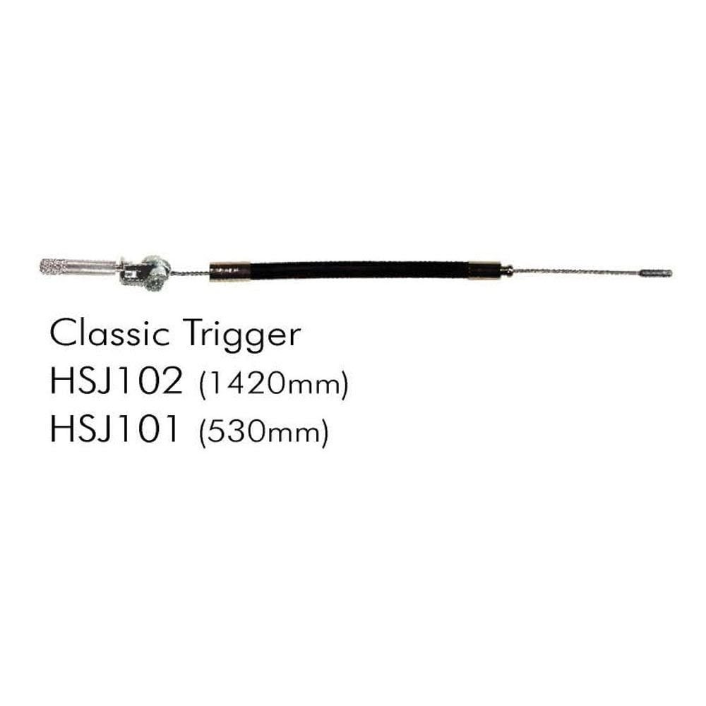 Sturmey Archer Classic trigger cable set with inner and outer cables for geared hub shifter on a bicycle.