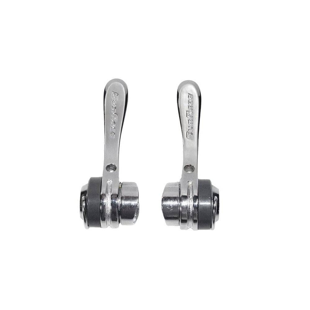 SunRace R90 9-speed downtube road bike shifters with friction mode, showcasing ergonomic design and gear selector mechanism.