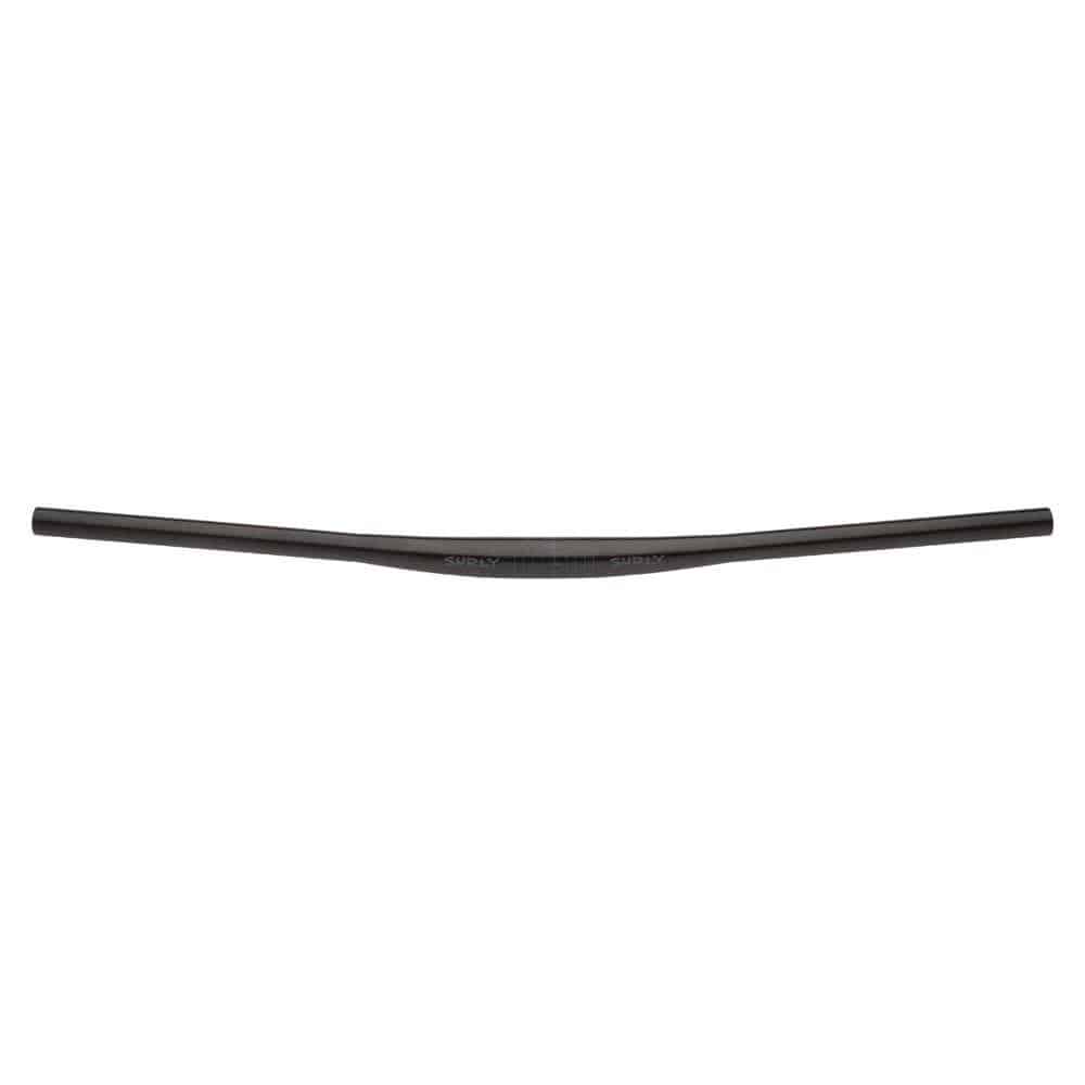 Surly Cheater Bar MTB handlebar with 31.8mm clamp, triple butted CroMoly steel, designed for mountain biking components.
